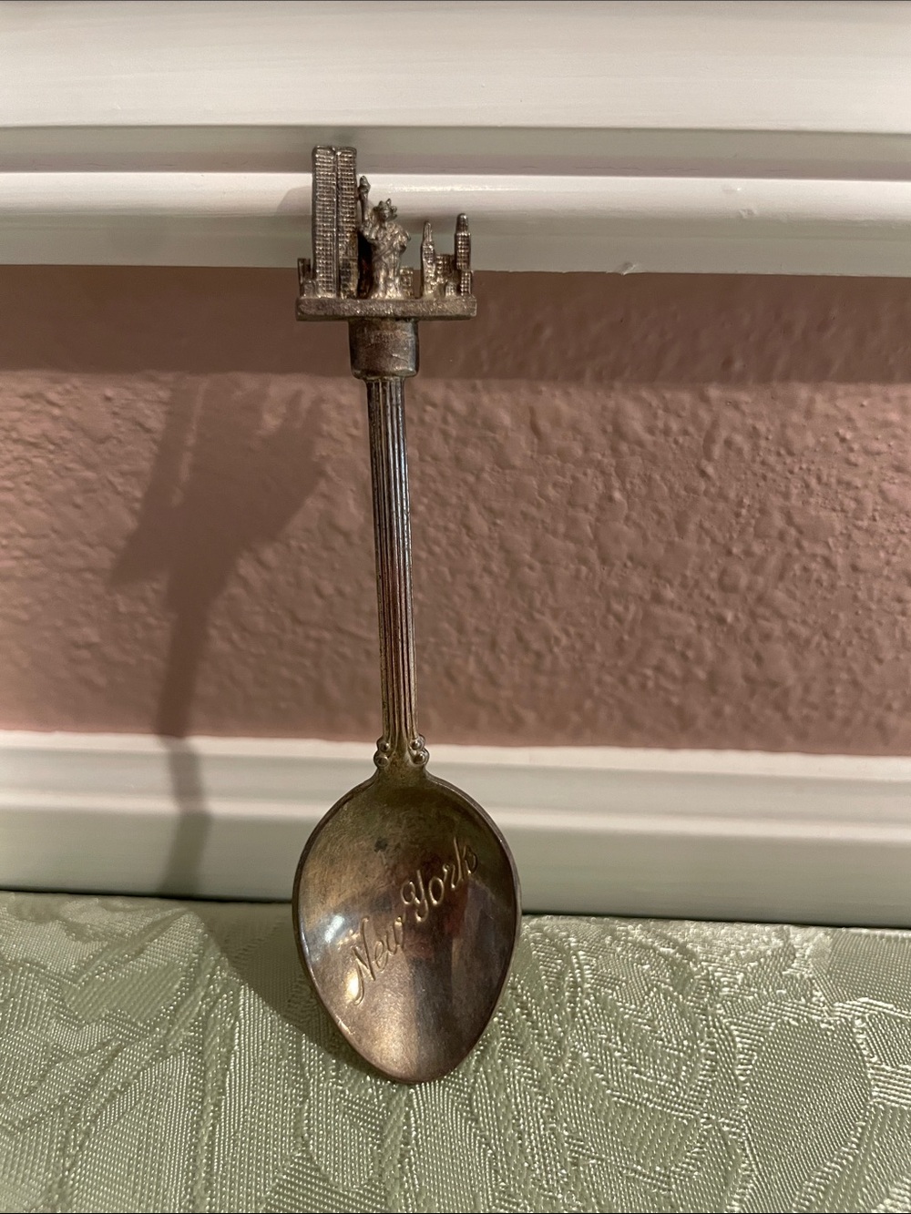 New York Collectible Souvenir Spoon - Silver-Tone